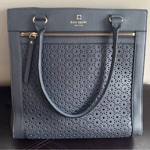 Kate Spade Lynne Perri Lane Tote in Asphalt w/ Dust Bag